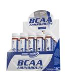 Best Body Nutrition BCAA Aminobolin - 20 Vials (25ml Each) - Orange Flavor - Premium Amino Acids for Muscle Recovery & Growth - International Shipping Available - Buy Online on GoSupps.com