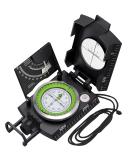 Proster IP65 Hiking Compass with Sighting Clinometer Professional Military Compass Metal Camping Compass Waterproof with Carry Bag for Camping Hunting Hiking Geology Activities Black Compass - Buy Online on GoSupps.com