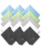 15 Pack Microfiber Glasses Cleaning Cloths - Lens Cleaner Wipes for Glasses, Phones, Watches & Screens - Buy Online on GoSupps.com