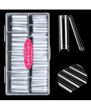 Buy No C Curve Square Flat Nail Tips - SWETIDY 500Pcs XXL Extra Long Acrylic Clear - Half Cover French Fake Nails for Salon & DIY - 10 Sizes - Buy Online on GoSupps.com