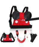 Mickey Toddlers Leash & Anti Lost Wrist Link 4 in 1 | Safety Harness for Kids Walking | Toddler Child Babies Assistant Strap - Buy Online on GoSupps.com