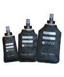 FITLY Soft Flask 3 Pack - 5oz, 8.5oz, 13.5oz - Hydration Pack Soft Water Bottles for Running & Hiking - Buy Online on GoSupps.com
