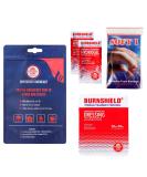 Burnshield Mini Burn Kit with Dressing, Gel & Bandage - Fast Relief for Burns - Buy Online on GoSupps.com