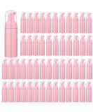 35 pcs 2oz Foam Soap Dispensers - Mini Plastic Travel Bottles with Pump for Hand Sanitizer, Shampoo, Castile Liquid - Pink - Buy Online on GoSupps.com