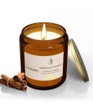 Ttrwin sandalwood & patchouli fragrance candle 200g 50h burning time fragrance candles in a glass natural soy wax essential oil gift for women men Mother's Day Father's Day Sandelholz-Patchouli - Buy Online on GoSupps.com