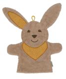 Sterntaler Rabbit Happy GOTS Washcloth - Eco-Friendly Baby Bath Essential | International Shipping - Buy Online on GoSupps.com
