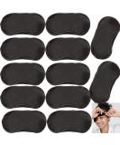 12 Pack Blindfold Eye Mask with Nose Pad for Party Games & Travel - Adjustable Strap for Men, Women, Kids - Black Sleep Mask Set - Buy Online on GoSupps.com