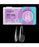 Mylee Fix N Flash Soft Gel Tips - Long Stiletto - 552 PCS | Full Cover Nail Extensions - Flexible & Resistant | Nail Art Gel in 12 Sizes - Perfect for All Nails - Buy Online on GoSupps.com