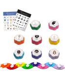 Shop Mmggaish 8 Colorful Dog Buttons for Communication | Complete Pet Training Set with 50 Stickers & Fixing Pads | International Shipping Available - Buy Online on GoSupps.com