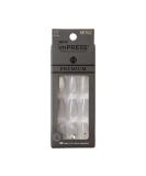 KISS imPRESS Press-On Manicure Premium Collection Fake Nails - Legacy Gray V-Cut Stone Medium & Ballerina/Coffin Shape Easy To Apply Super Hold Chip Proof Smudge Proof No Dry Time | 30 Count - Buy Online on GoSupps.com