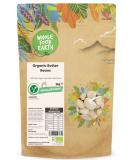 Wholefood Earth Organic Butter Beans 3kg - GMO Free, Vegan, High Fibre & Protein - Certified Organic - Buy Online on GoSupps.com