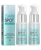 2PCS Correcting Serum for Face - Dark Spot Remover with Niacinamide & Vitamin C for Melasma Sun Spots & Freckles - Uneven Skin Tone Treatment - 2 fl oz - Buy Online on GoSupps.com