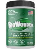 BioWonder Septic Tank Treatment - 100% Organic, 3X Power - Ideal for Septic Systems, RVs, Drains & Toilets - 2lbs (60 Treatments) - Buy Online on GoSupps.com