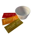 Savory Choice Reduced Sodium Broth Variety Pack - Beef, Chicken, and Vegetable Concentrates - 24 Total Ideal for Soups - Includes Bouillon Mixing Cup - Buy Online on GoSupps.com