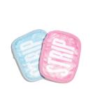 Reusable Cleansing Wipes - Sustainable 2-Sided Microfiber Cloths in Blue/Pink - Pack of 7 for Eco-Friendly Cleaning - Buy Online on GoSupps.com