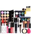 FantasyDay All-in-one Makeup Set Gift Surprise | Full Makeup Kit for Women - Essential Starter Bundle with Eyeshadow Palette, Lipstick, Blush, Foundation, and More - Buy Online on GoSupps.com