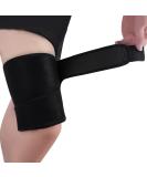 Buy Hamstring Compression Sleeve | Thigh Brace for Groin & Quadricep Support - Pain Relief for Tendinitis Sciatica & Sports Recovery - Buy Online on GoSupps.com