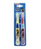 Paw Patrol Toothbrushes 3+ Years Yellow/Red Nickelodeon - 2 Pack - Buy Online on GoSupps.com