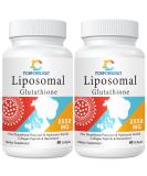 Buy 2550mg Liposomal Glutathione Softgels - High Absorption Antioxidant Supplement for Aging & Immunity Made in USA Gluten-Free Non-GMO - 120 Count - Buy Online on GoSupps.com