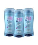 Secret Outlast Invisible Solid Antiperspirant Deodorant for Women - Shower Fresh 2.6 oz (Pack of 3) - Buy Online on GoSupps.com