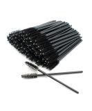 100 Disposable Eyelash Brushes - Aiyong Eyelash Applicator for Mascara & Extensions Black Eyebrow Brushes for Makeup Tools - Buy Online on GoSupps.com