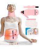 Joy's Good Heated Castor Oil Pack for Waist Reusable Liver Detox Wrap | Relieve Insomnia Constipation & Inflammation | Anti-Oil Leak - Buy Online on GoSupps.com