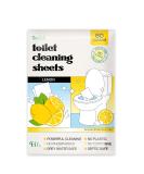 Soulink Toilet Cleaning Sheets - Eco-Friendly Liquidless Strips 80 Cleans Plastic-Free Lemon Scent - International Shipping Available - Buy Online on GoSupps.com