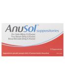 Anusol Suppositories 12 - Fast Relief for Hemorrhoid Symptoms - Buy Online on GoSupps.com
