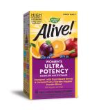 Nature’s Way Alive! Women’s Ultra Potency Complete Multivitamin, High Potency B-Vitamins, Energy Metabolism*, 60 Tablets Women's 60 Count (Pack of 1) - Buy Online on GoSupps.com