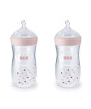 NUK Simply Natural Baby Bottles 2-Pack, 9 oz & 5 oz (Colors Vary) - Buy Online on GoSupps.com
