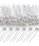 40 Packs Pearl Hair Pins Bridal Wedding Pearl Hair Accessories White Pearl Bobby Clips for Brides and Bridesmaids Hair Style 0.3 Inch - Buy Online on GoSupps.com