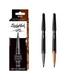 BIC BodyMark Temporary Tattoo Marker 2-Count Set - Henna Vibes in Black & Brown Ink - Buy Online on GoSupps.com