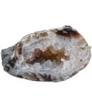 Natural Agate Geode Healing Crystal Cluster | Reiki Gemstone Specimen Figurine Home Decor | 2pcs (15-55g) | 30-75mm Length | Mookaitedecor - Buy Online on GoSupps.com