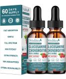 (2 Pack) Glucosamine Chondroitin MSM Liquid Drops - Extra Strength Joint Support Supplement with Elderberry  Boswelia  Bromelain  Hyaluronic Acid - Antioxidant Immune Support for Adults  Men & Women - Buy Online on GoSupps.com