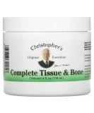 Christopher's Original Formulas Complete Tissue Bone Ointment 4 oz (Pack of 2) - Natural Solution for Joint and Muscle Support - Buy Online on GoSupps.com