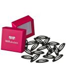 HAARallerliebst Oval Hair Clips - 20 Black Clips (5 cm) with Pink Storage Box | International Shipping Available - Buy Online on GoSupps.com
