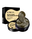 Black Pearl Under Eye Flaps - Multi-Effect Collagen Eye Mask for Dark Circles Bags and Fine Lines - 60 Pcs Anti-Aging Gel Pads - Buy Online on GoSupps.com