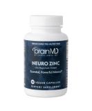 Dr. Amen BrainMD Neuro Zinc | 90 Capsules | 25mg Zinc Bisglycinate Chelate | Gluten Free | 90 Servings - Buy Online on GoSupps.com