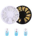 2 Boxes Metal 3D Ocean Nail Studs Star Starfish Shell Mix - 12 Grid Sizes Nail Art Decoration - Buy Online on GoSupps.com