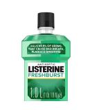 Listerine Freshburst Antiseptic Mouthwash with Oral Care Formula to Kill 99% of Germs That Cause Bad Breath & Fight Plaque & Gingivitis ADA Accepted Mouthwash Spearmint Flavor 1 L - Buy Online on GoSupps.com