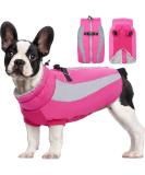 Kuoser Waterproof Dog Winter Coat for Small Medium Large Dogs - Rose X-Small - Buy Online on GoSupps.com