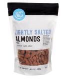 Happy Belly Roasted & Lightly Salted Almonds 24 Ounce - Amazon Brand - Buy Online on GoSupps.com