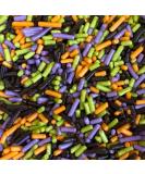 A Pinch Of - Strands - Halloween Mix Cake Topper Sprinkles - Edible Matt Cupcake Decorations - Party Sprinkles Ideal For Halloween Themed Cakes And Bakes - Buy Online on GoSupps.com