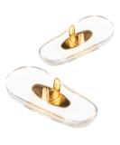 SPORTS WORLD VISION Nose Pads Replacement for RB Frames | PVC Gold | 1 Pair - Comfort & Quality for Optimal Performance - Buy Online on GoSupps.com