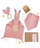 LAFERKA Personalized Baby Gift Set | Perfect Birth Gifts for Girls | Old Pink Comforter for Baby Shower - Buy Online on GoSupps.com