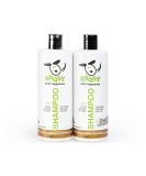 Roqsy Natur-Hundehampoo 1000ml Vegan Organic Dog Shampoo for Sensitive Skin & Allergies | Suitable for All Breeds & Fur Types - Buy Online on GoSupps.com
