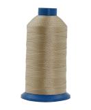 Khaki T135 Bonded Nylon Thread for Sewing - 1250 YDs | Heavy Duty Upholstery Thread for Leather, Jeans, Weaving | Size 138 420D/3 | Mandala Crafts - Buy Online on GoSupps.com