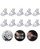 AONAT 10-Piece Polygel Nail Clips | Transparent Nail Tip Tool for DIY Manicure | Essential Nail Accessories - Buy Online on GoSupps.com