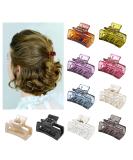 10 Multi-Colored Small Hair Clips for Women - Angular 4cm Thin Hair Accessories for Girls | Kavya - Buy Online on GoSupps.com