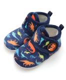 JIASUQI Baby Dinosaur Booties 12-18 Months | Soft Winter Boots & House Slippers for Infant | Anti-Skid Newborn Crib Shoes - Buy Online on GoSupps.com